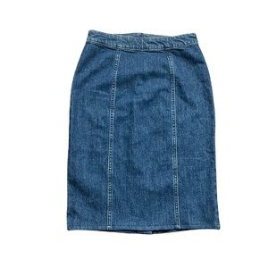 J. Crew Jean Pencil Skirt Size 25